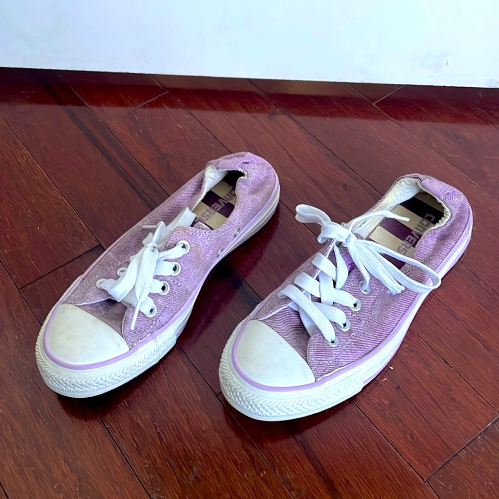 Lavendar Converse
